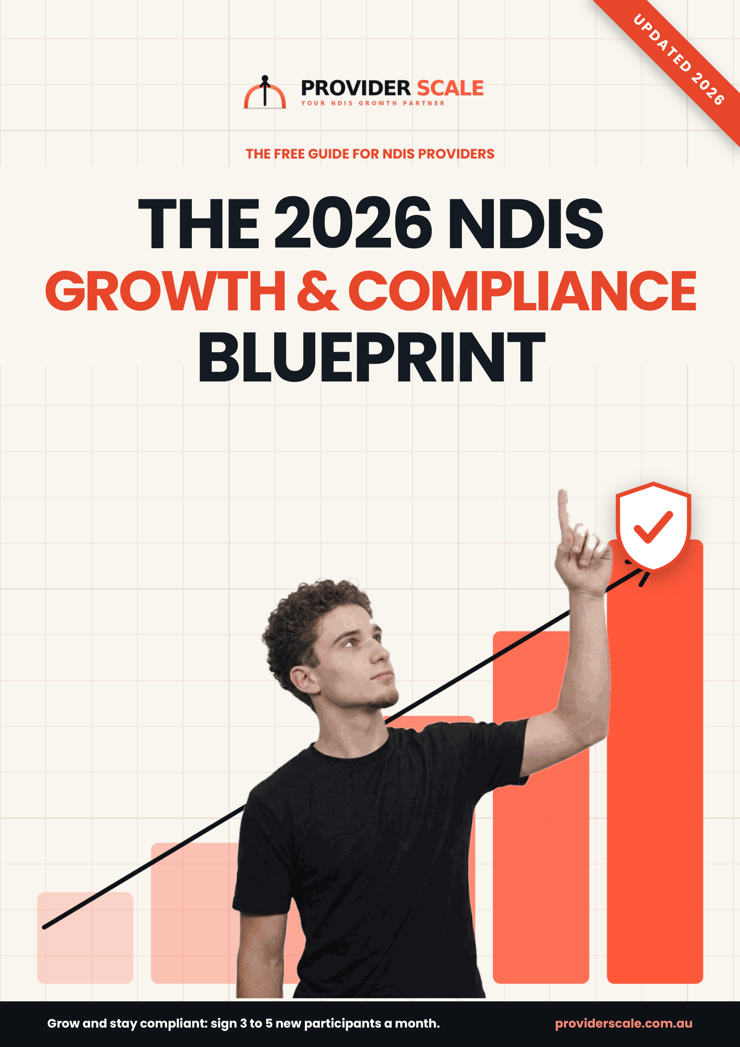 The 2026 NDIS Provider Growth and Compliance Blueprint, free PDF guide cover